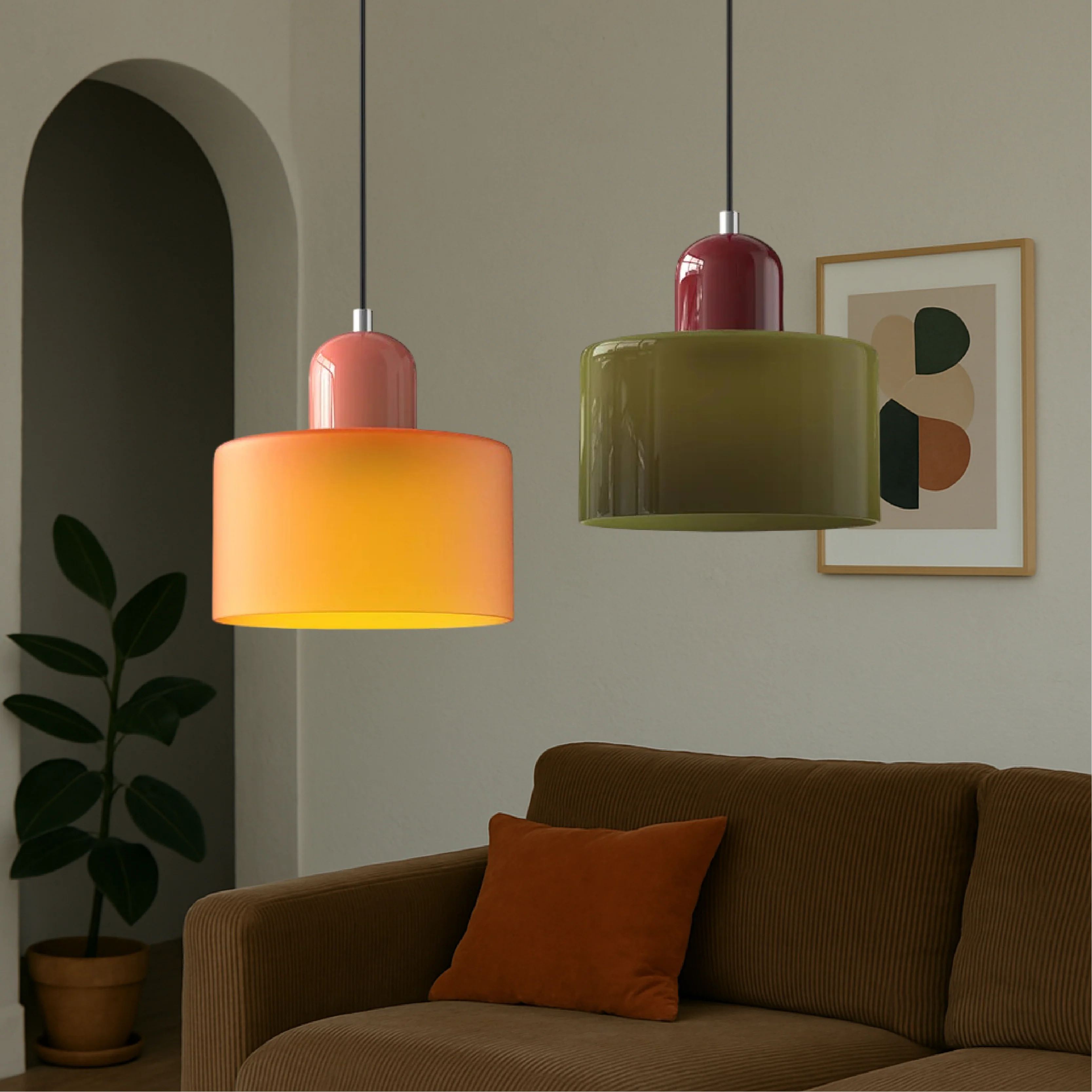 Creative Bauhaus Pendant Light - Image 4