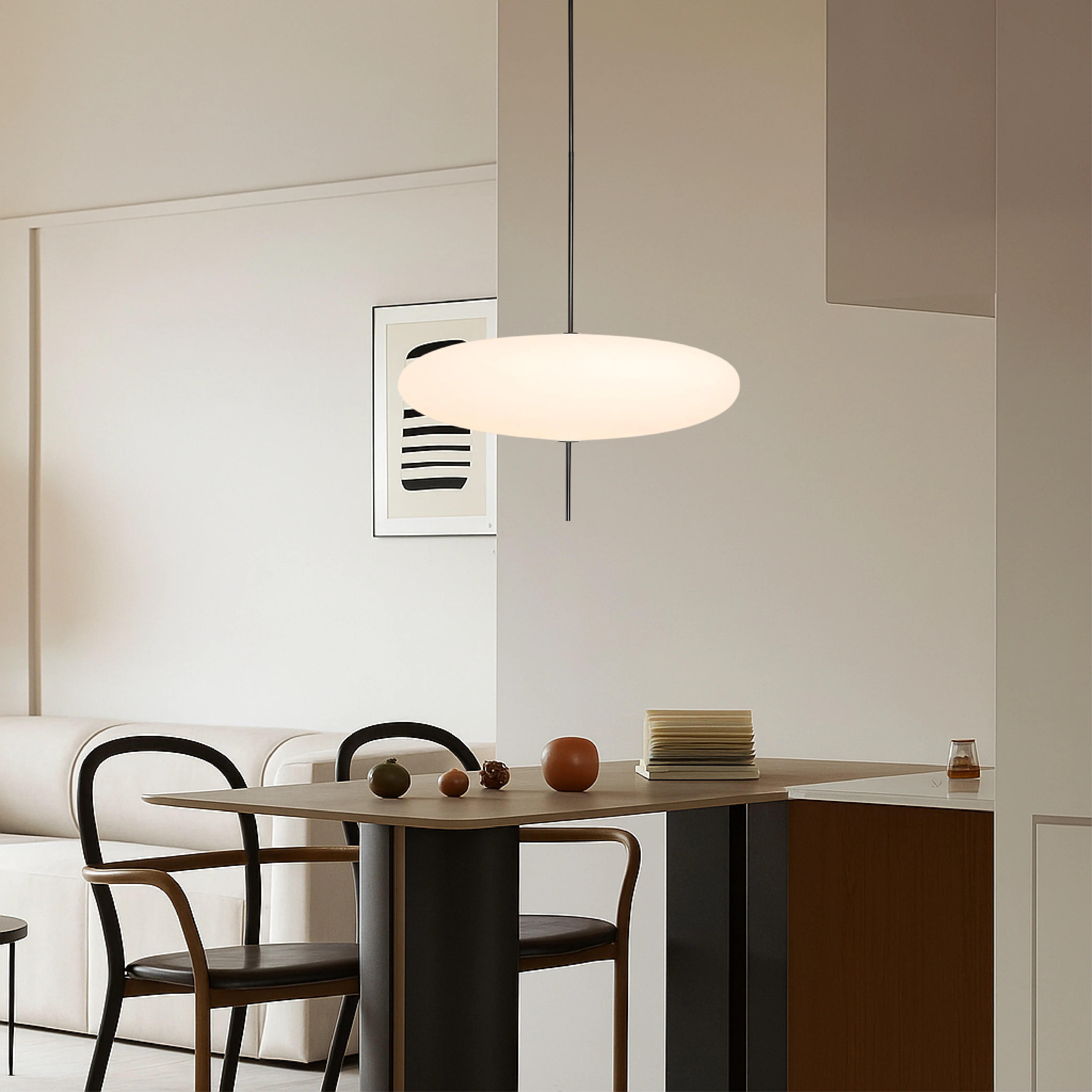 Danish Bauhaus Pendant Light - Image 6