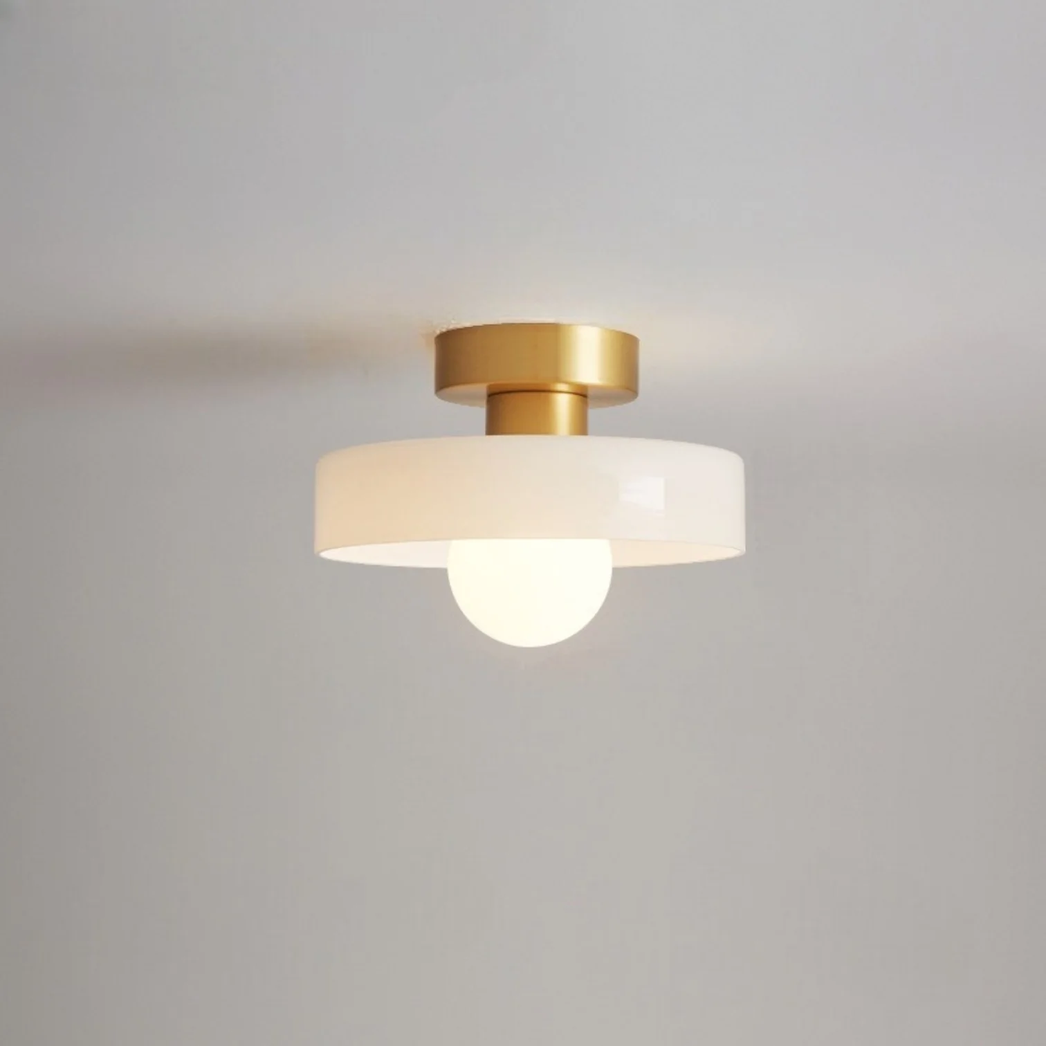 French Bauhaus Ceiling Light - Image 13