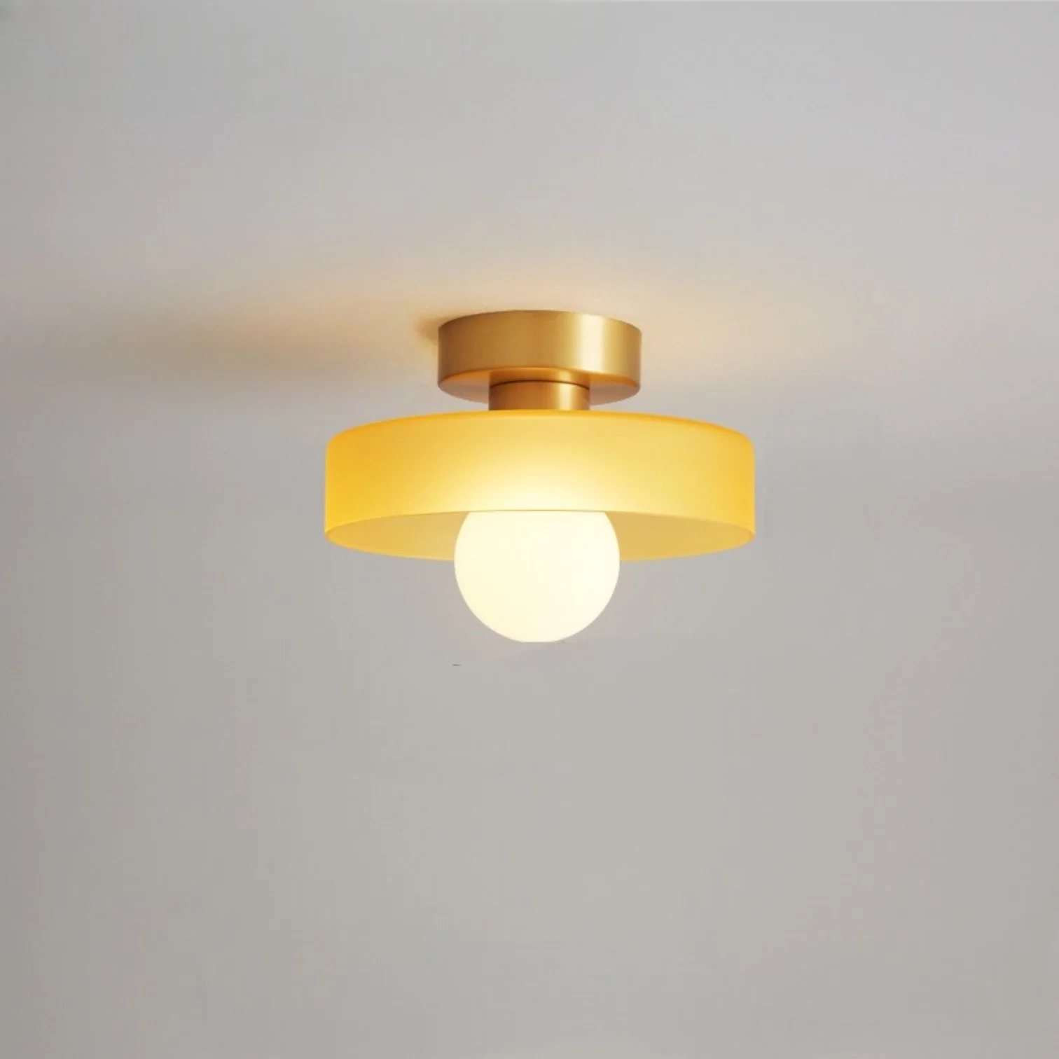 French Bauhaus Ceiling Light - Image 8