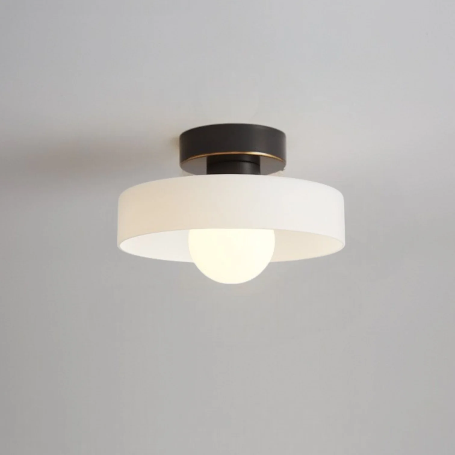 French Bauhaus Ceiling Light - Image 9