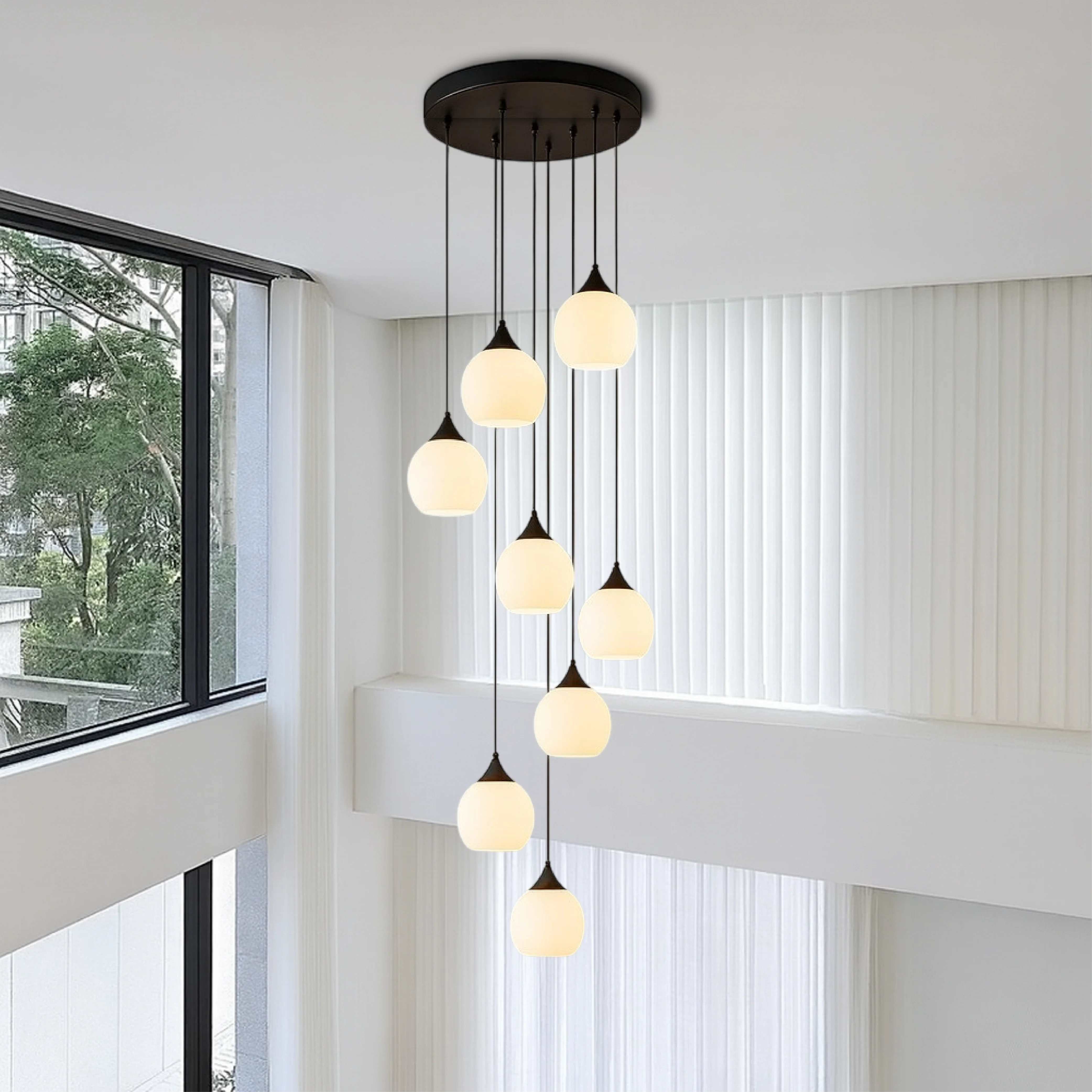 Gade's Villa Staircase Chandelier - Image 3