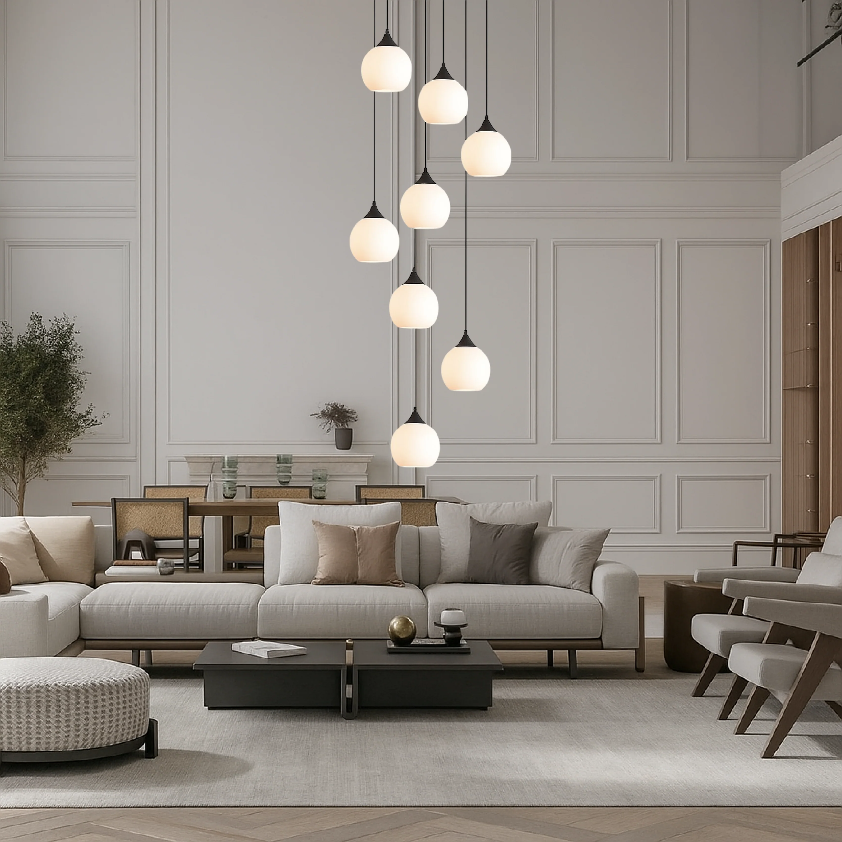 Gade's Villa Staircase Chandelier - Image 8