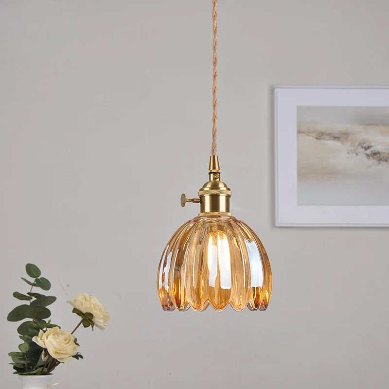 Japanese Glass Pendant Light - Image 10