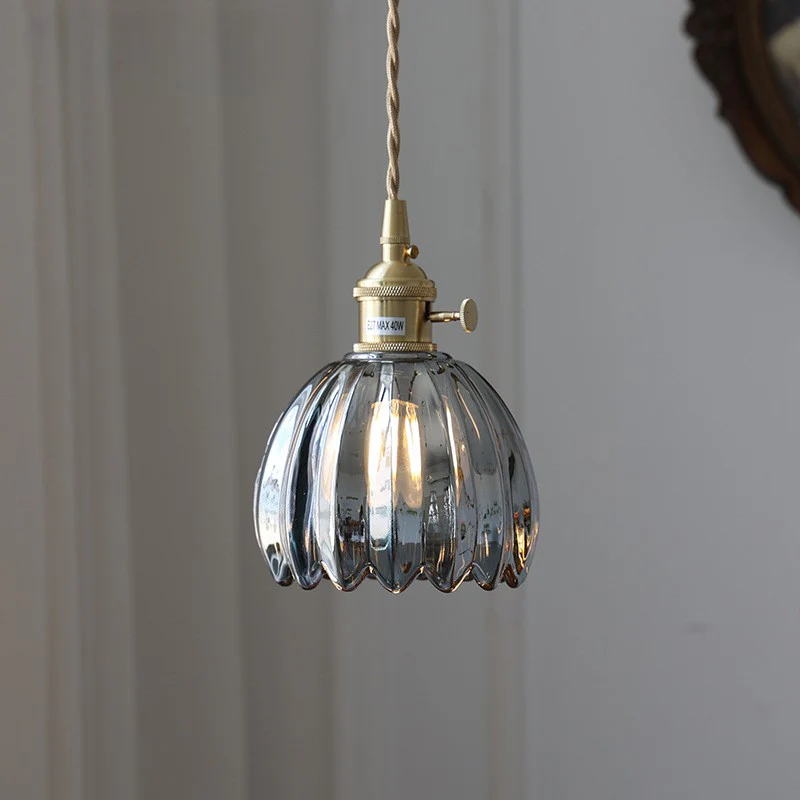 Japanese Glass Pendant Light - Image 11