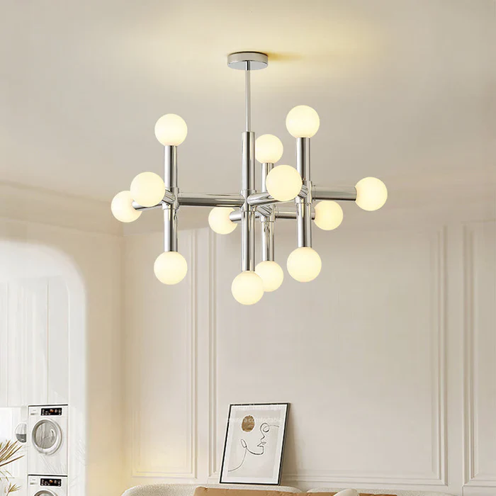 Metal Bauhaus Chandelier - Image 3