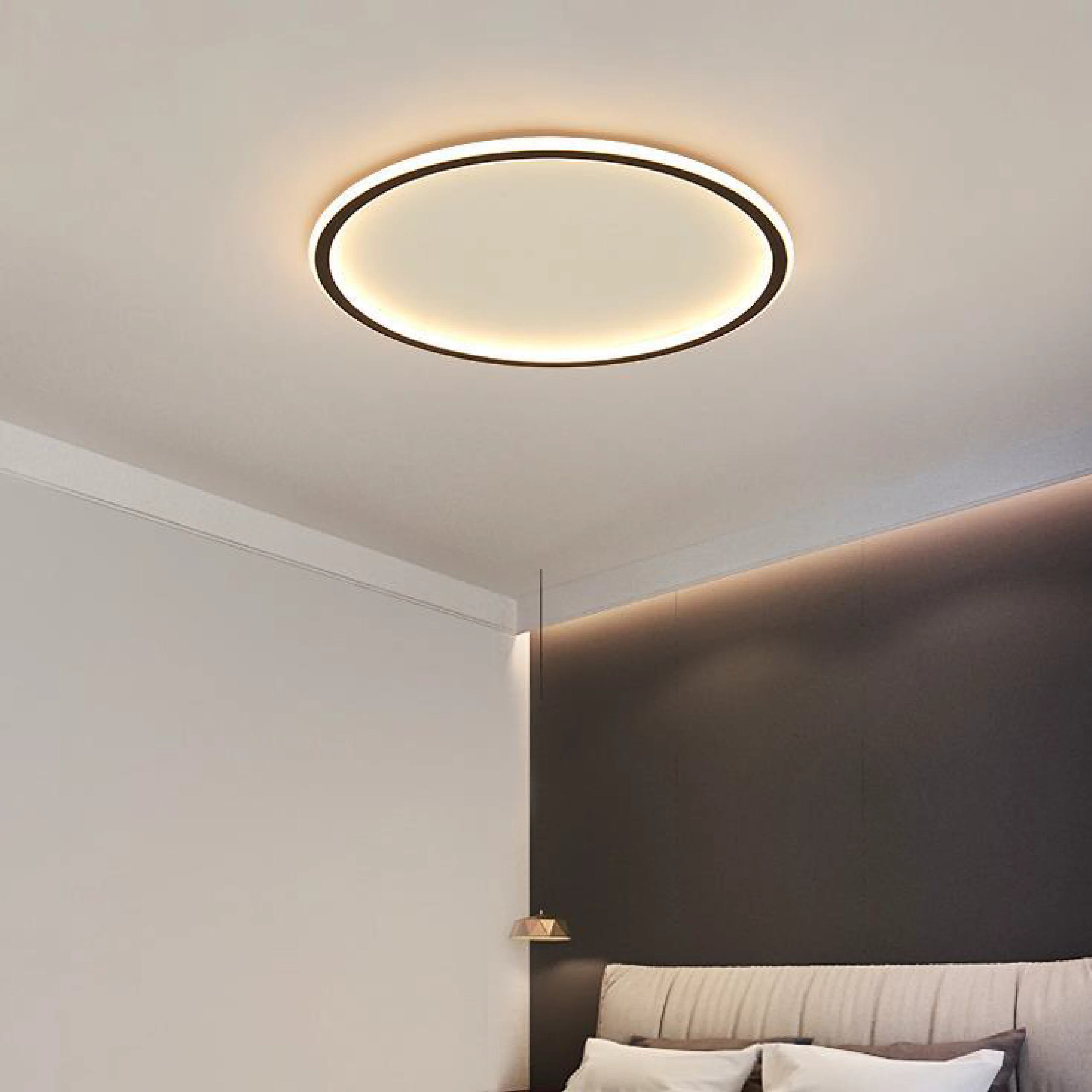 Mysaglobe Scandinavian Round Ceiling Light - Image 6