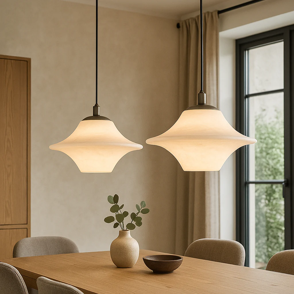 Natural Marble Pendant Light - Image 3