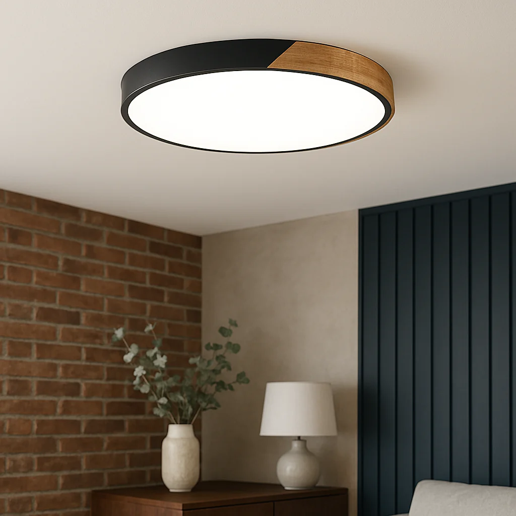 Nordic Wooden Ceiling Light - Image 3