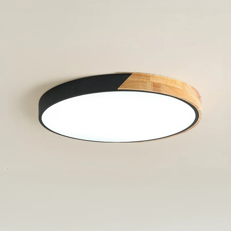 Nordic Wooden Ceiling Light - Image 6