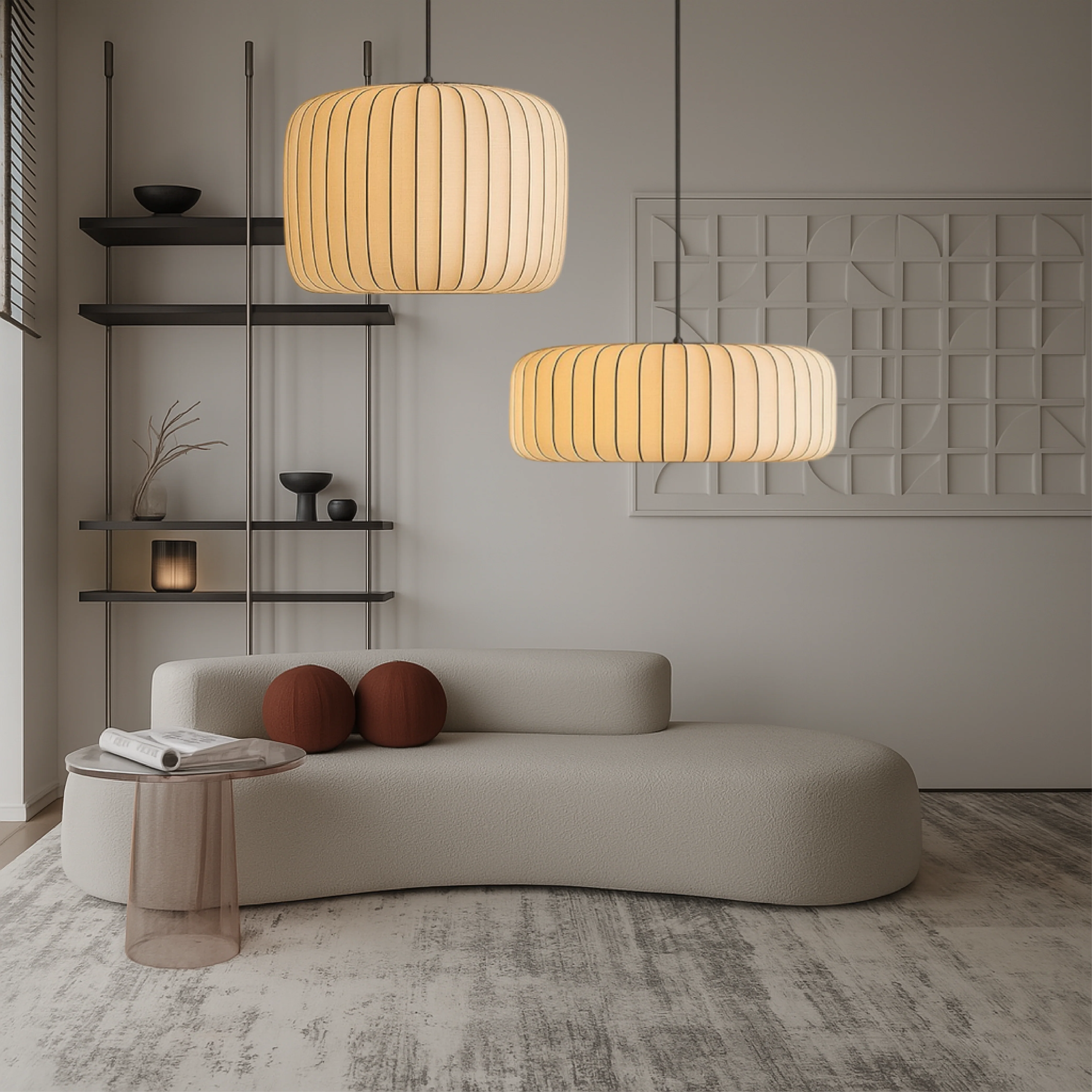 Rendara Silk Pendant Light - Image 3