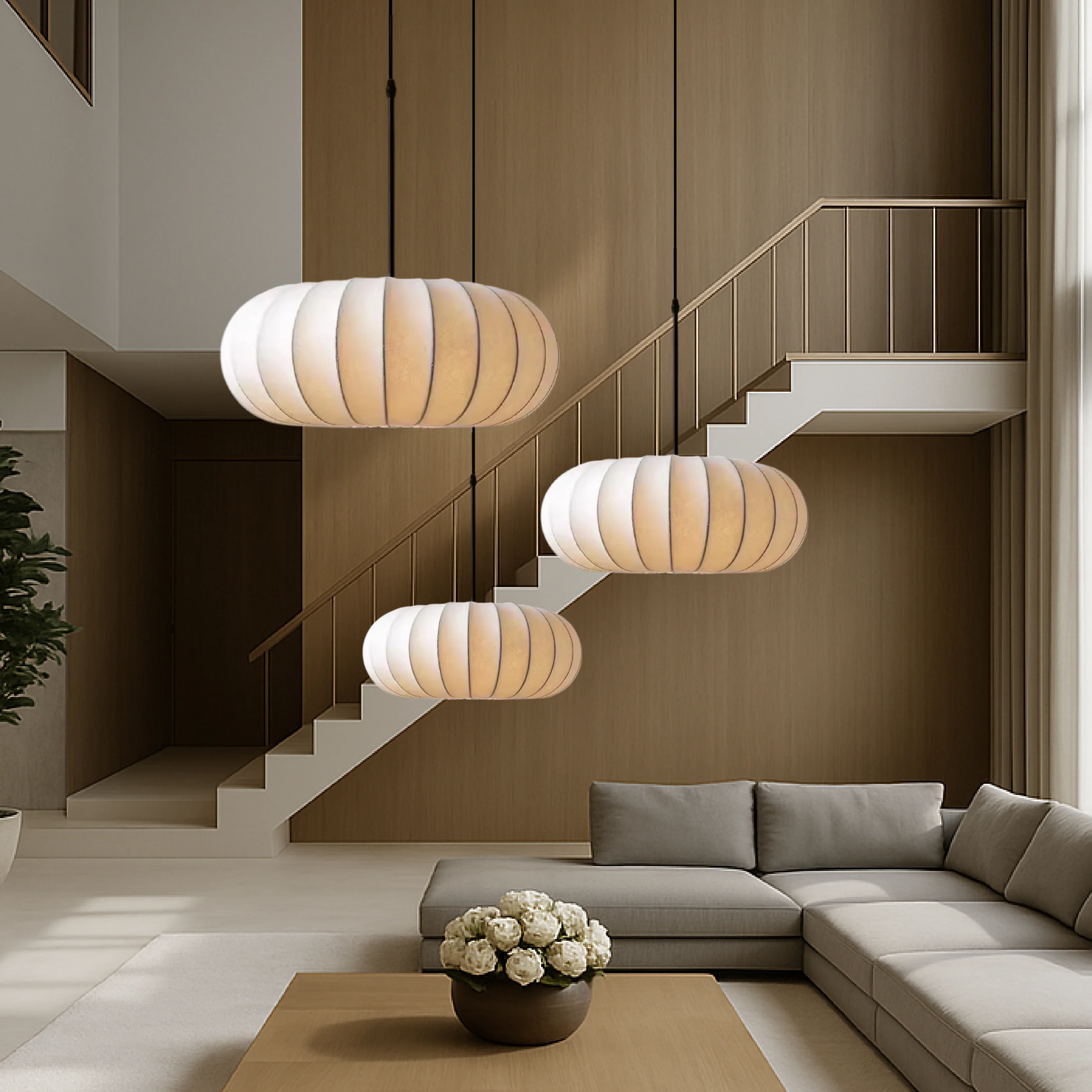 Verona Silk Pendant Light - Image 4