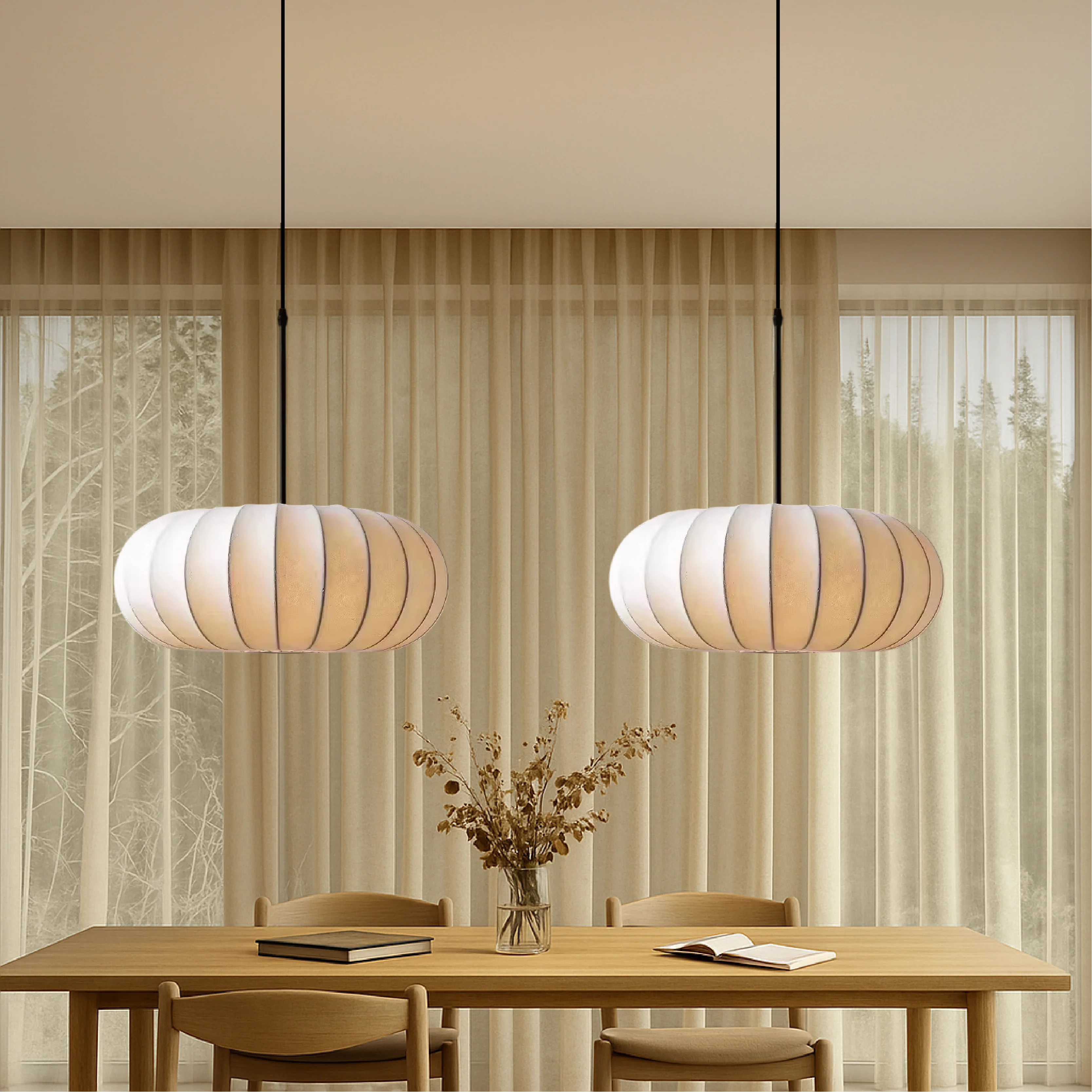Verona Silk Pendant Light - Image 5
