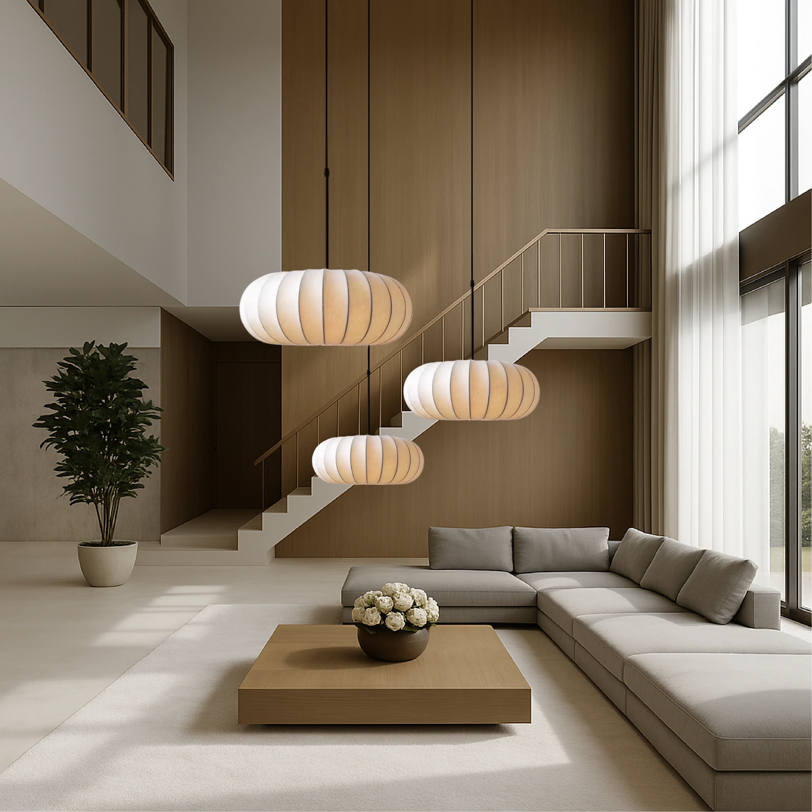 Verona Silk Pendant Light - Image 7